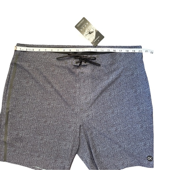 Outerknown Apex Trunks by Kelly Slater Men’s 40 Blue Heather NWT Boardshorts - Picture 8 of 10